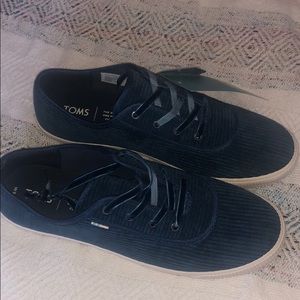 Toms Carmel shoes, Atlantic Corduroy Brand new sz9